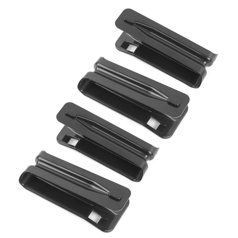 Red Hound Auto 4 Rear Seat Bumper Cushion Brackets Anti-Rattle Compatible with Chevrolet GMC Silverado Sierra Crew Cab 1500 2008-2013, 2500 2008-2014 Driver or Passenger Sides Fix Replacement - Image 2